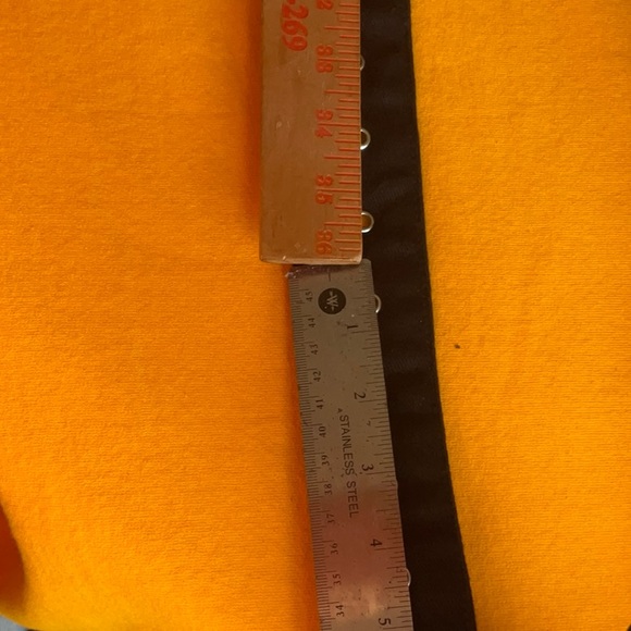 WE WORE WHAT Black Cut Out Straight Twill Denim Size 28, NWT - Picture 15 of 16